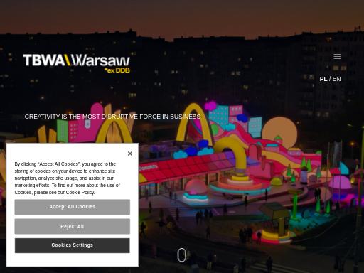 Swiss SEO check of tbwa.pl – score 83/100 · SEO Switzerland free SEO analyzer