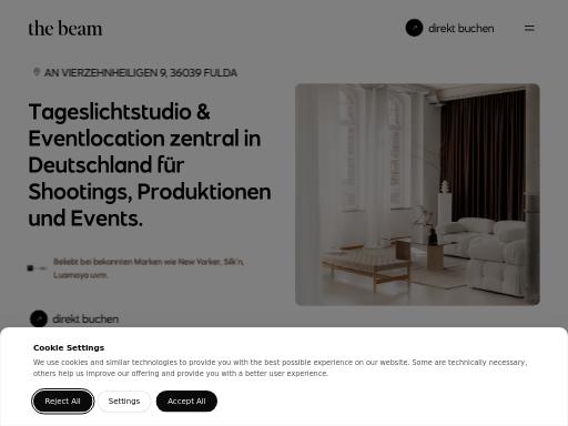 Swiss SEO check of thebeamstudio.de – score 97/100 · SEO Switzerland free SEO analyzer