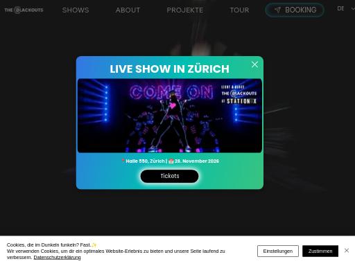 Swiss SEO check of theblackouts.ch – score 85/100 · SEO Switzerland free SEO analyzer