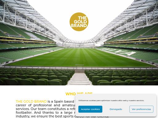 Swiss SEO check of thegoldbrand.com – score 87/100 · SEO Switzerland free SEO analyzer