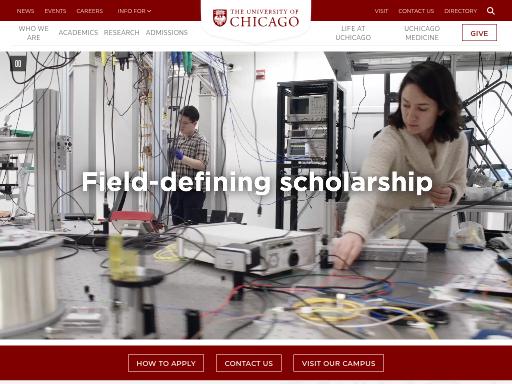 Swiss SEO check of uchicago.edu – score 90/100 · SEO Switzerland free SEO analyzer