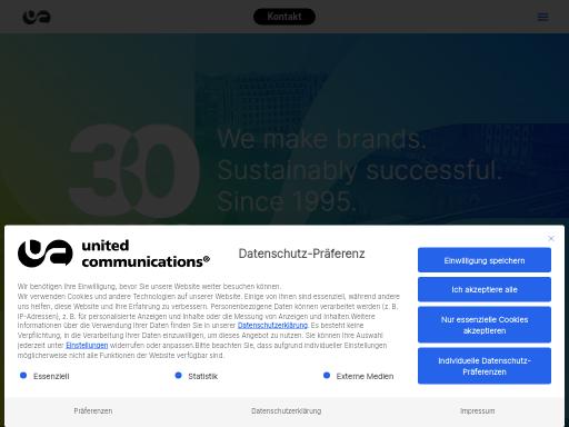 Swiss SEO check of united.de – score 90/100 · SEO Switzerland free SEO analyzer
