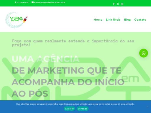 Swiss SEO check of vidaemmarketing.com.br – score 84/100 · SEO Switzerland free SEO analyzer