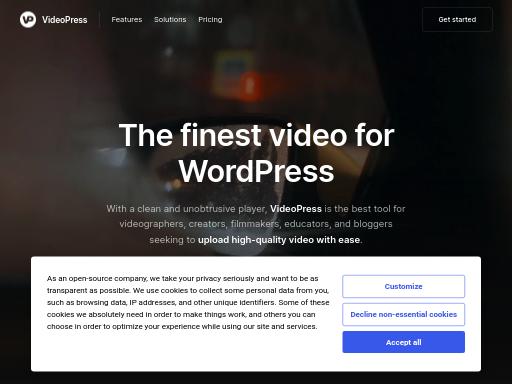 Swiss SEO check of videopress.com – score 94/100 · SEO Switzerland free SEO analyzer