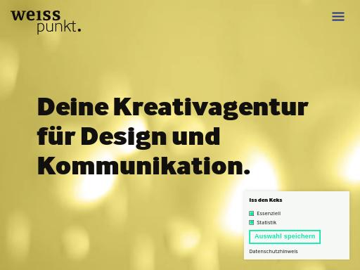 Screenshot of weisspunkt.ch – Swiss SEO check by SEO Switzerland, score 88/100