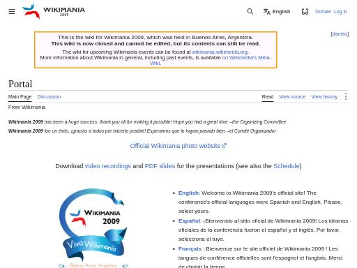 Swiss SEO check of wikimania2009.wikimedia.org – score 80/100 · SEO Switzerland free SEO analyzer