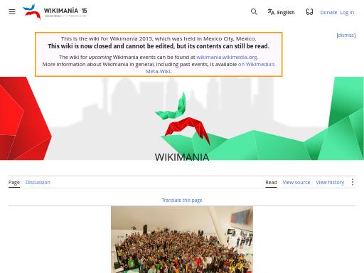 Swiss SEO check of wikimania2015.wikimedia.org – score 78/100 · SEO Switzerland free SEO analyzer