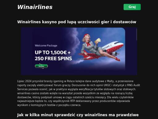 Swiss SEO check of winairlines.net.pl – score 98/100 · SEO Switzerland free SEO analyzer